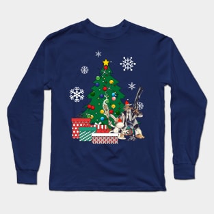 Sam And Max Around The Christmas Tree Long Sleeve T-Shirt